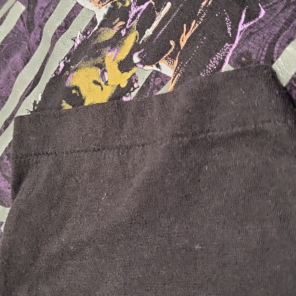 Vintage 1985 Prince and the Revolution Shirt World Tour Size M Single Stitch - Picture 5 of 9